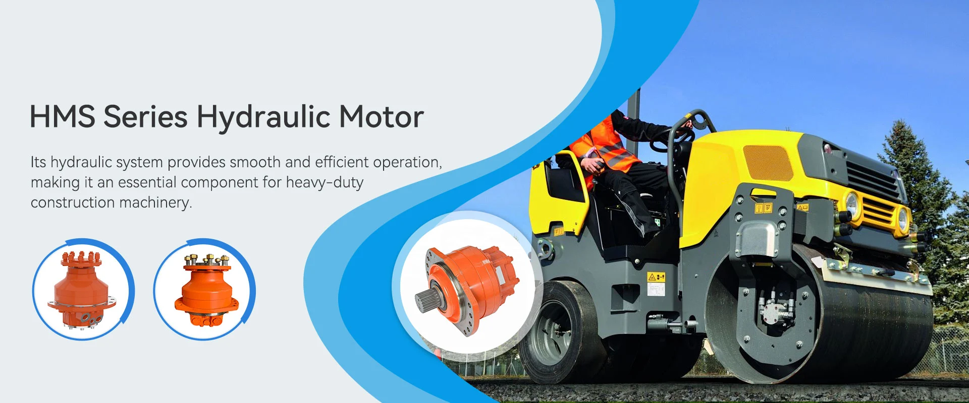 Hydrauliczny producent silników serii HMS