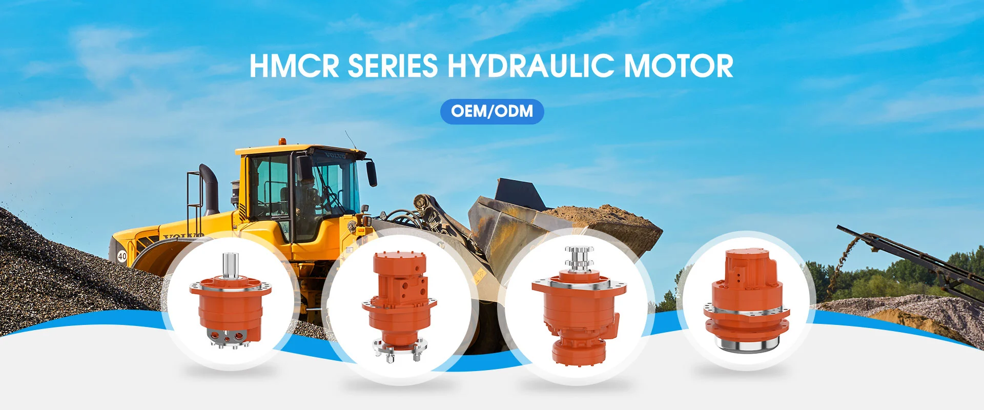 Hydrauliczny dostawca silnika serii HMCR